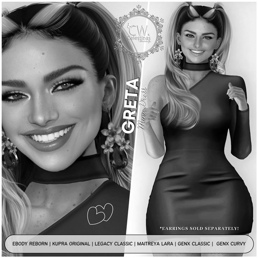 CELESTINAS - Greta Mini Dress @DEMO