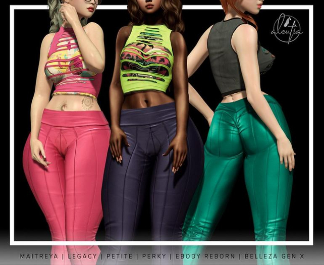 [Aleutia] Millie Ripped Top - FATPACK - Legacy