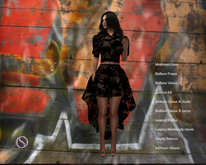 Originality styling Peggy skirt black