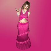 M Saree Plain 29 Color Rose With Advance Light