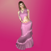 M Saree Plain 28 Color Pink With Advance Light