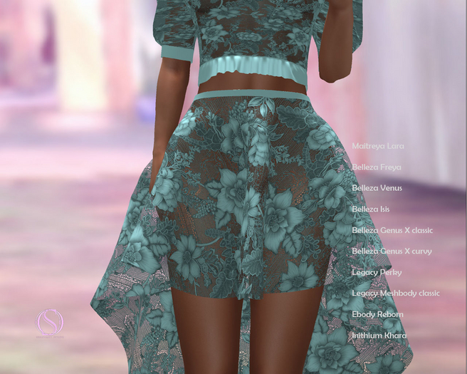 Originality styling  Peggy skirt teal