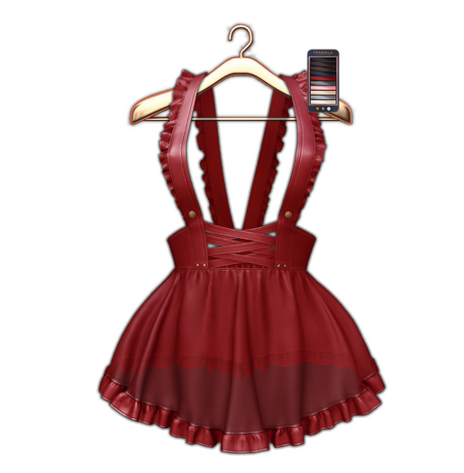 FRANSELA: "Lalee" Tunic Red