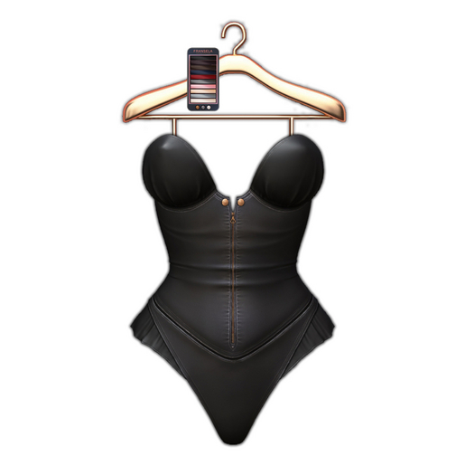 FRANSELA: "Lalee" Corset Black