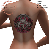 JK BOM Tattoo - Kitsune