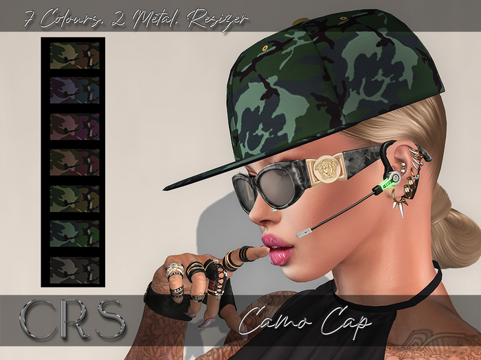 CRS UNISEX CAMO CAP 