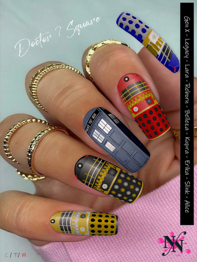 ::NN:: Doctor? Short Square Nails 