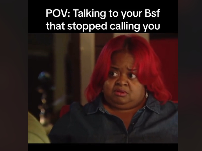 YOUR'E SO BUSY GESTURE