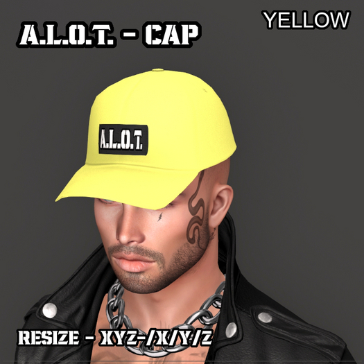 A.L.O.T. CAP YELLOW