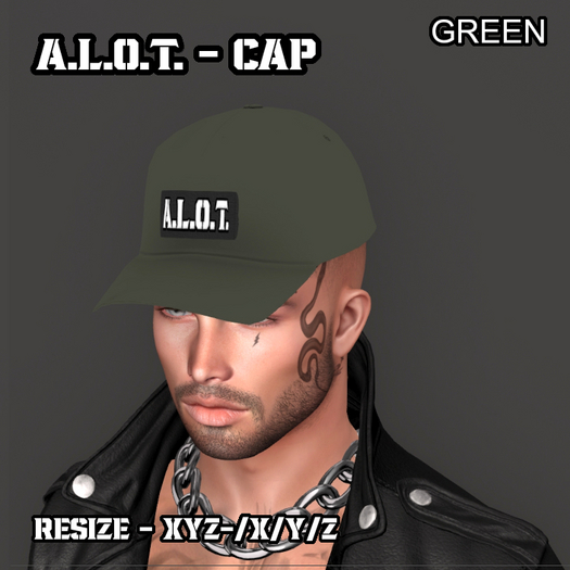 A.L.O.T. CAP MILITARY GREEN