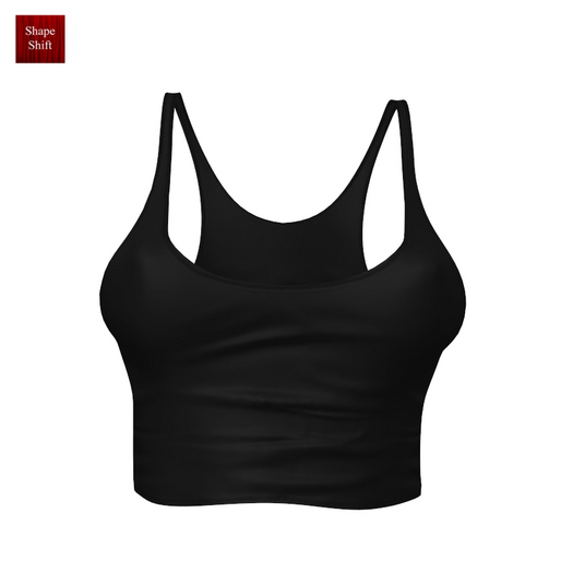Black Simple Tank Top