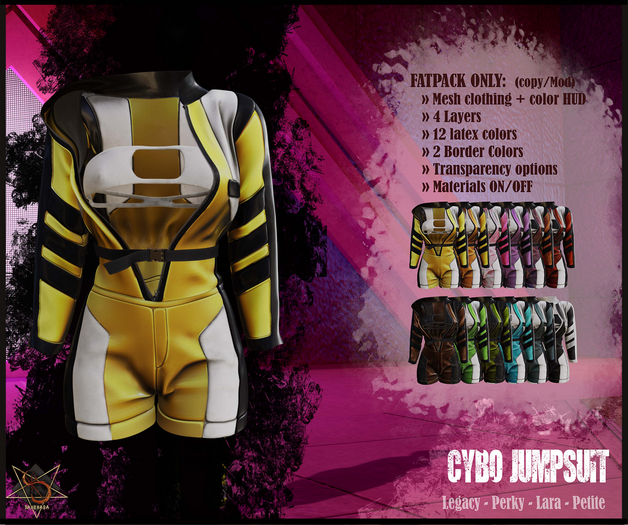 //RKS// Jumpsuit Cybo - Yellow