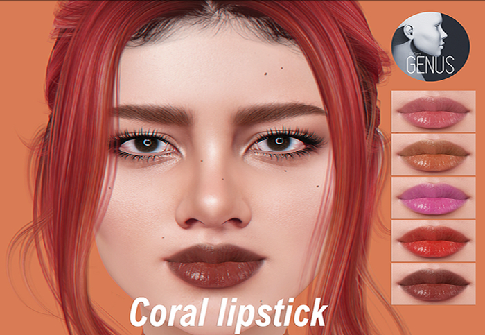 P.Shop - Coral lipstick - Genus