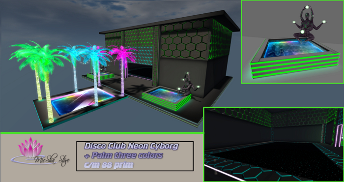 MICSHA-DISCO CLUB NEON CYBORG