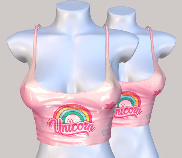 BLUEBELL Norma Top Normal / Sheer - Unicorn