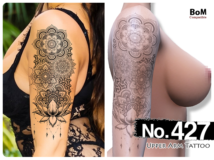 (Upper Arm Tattoo) No.427 - BoM