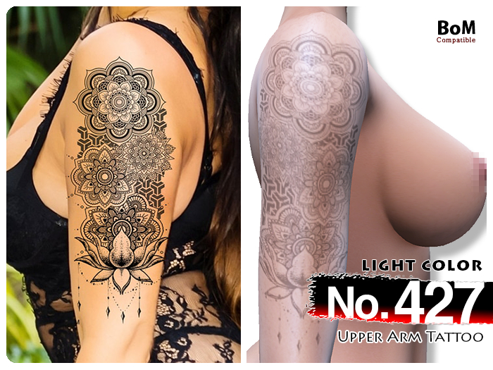 (Upper Arm Tattoo) No.427 Light Color - BoM