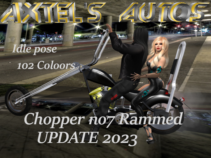 Chopper no7 Rammed  UPDATE 2023 _ 102 Colors(boxed)___ W/Helmets