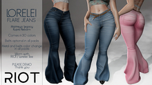 RIOT / Lorelei Flare Jeans - Fatpack