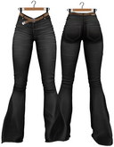 RIOT / Lorelei Flare Jeans - Slate