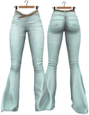 RIOT / Lorelei Flare Jeans - Green64