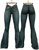 RIOT / Lorelei Flare Jeans - Green22