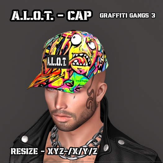 A.L.O.T. CAP GRAFFITI GANGS 3