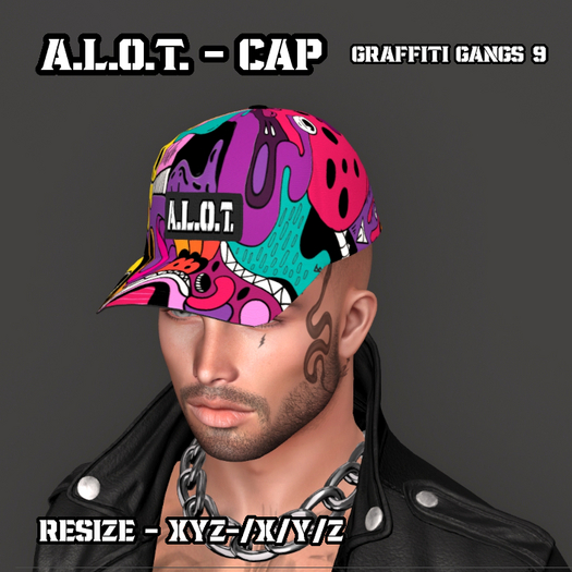 A.L.O.T. CAP GRAFFITI GANGS 9