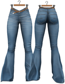 RIOT / Lorelei Flare Jeans - Blue46