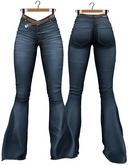 RIOT / Lorelei Flare Jeans - Blue30