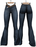 RIOT / Lorelei Flare Jeans - Blue17