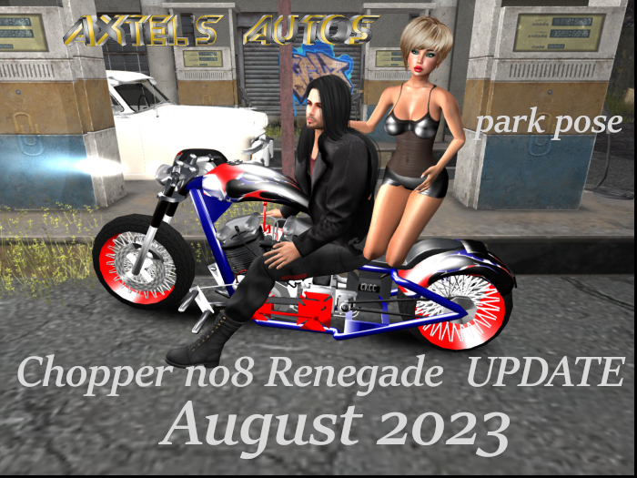 Chopper no8 Renegade (boxed)___ W/Helmets