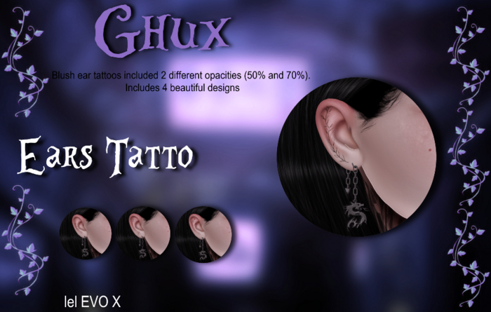 GH. Ears Tatto