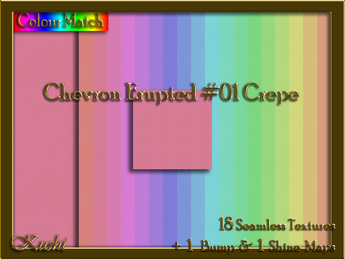 Chevron Erupted #01 Crepe Solid Seamless Texture Pack