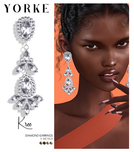 YORKE- Kree Earrings FATPACK