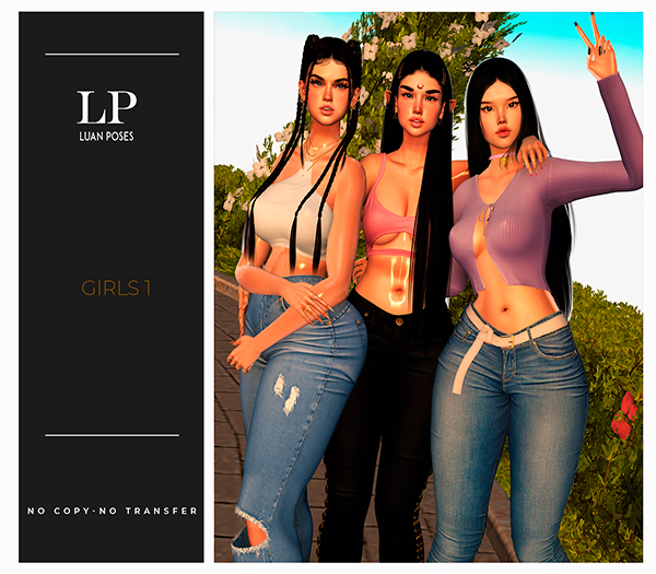 Luan Poses Girls 1
