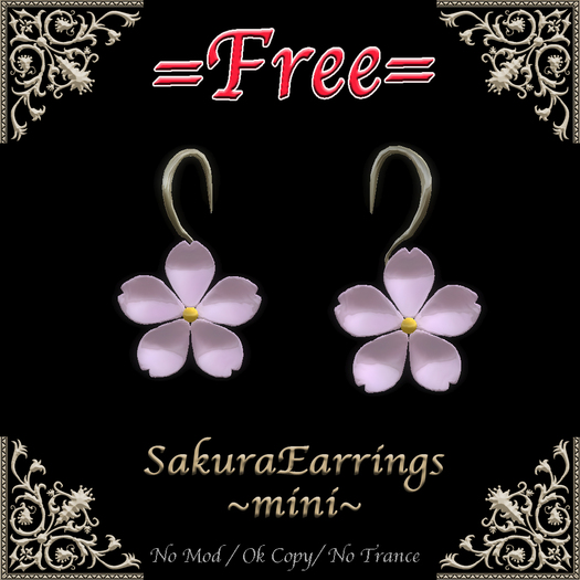 *Miroku*SakuraEarrings=FREE=(BOX)