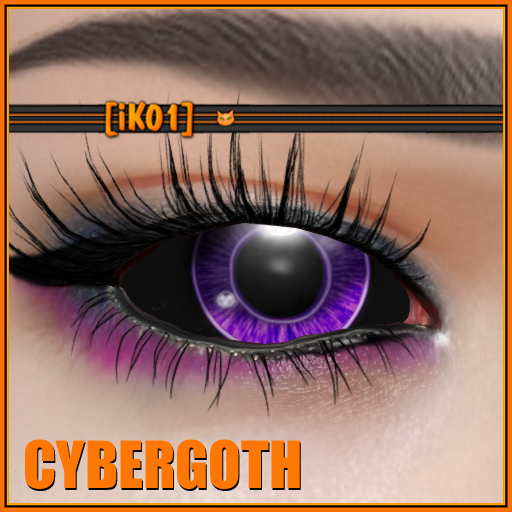 [IK01] Cybergoth Eyes - Mesh + BoM