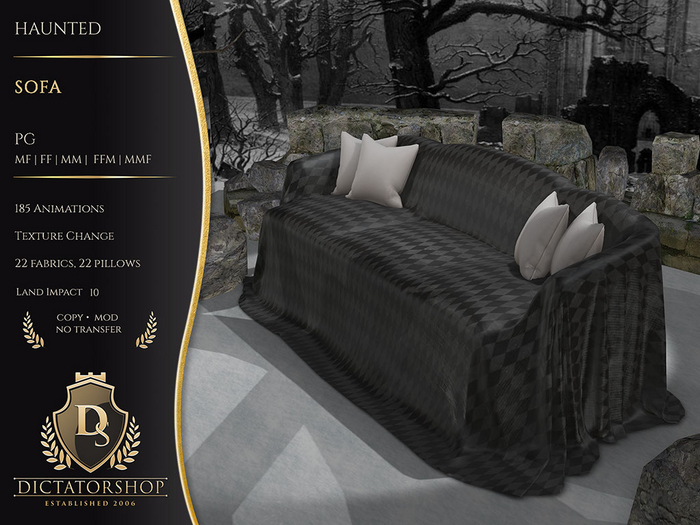 [Ds] HAUNTED Sofa PG
