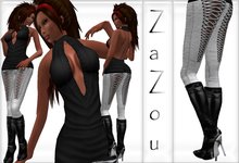 ZaZou Leisure Babe Version 2 Black/White Complete Outfit