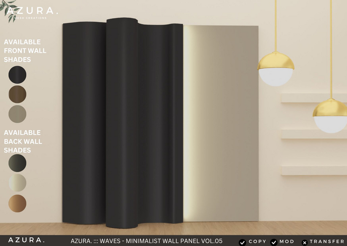 AZURA ::: WAVES - MINIMALIST WALL VOL.05