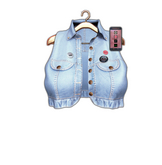 FRANSELA: "Panam" Jacket Sky
