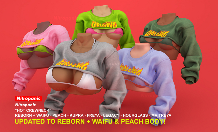 Nitropanic_HOT CREWNECK (FPACK)