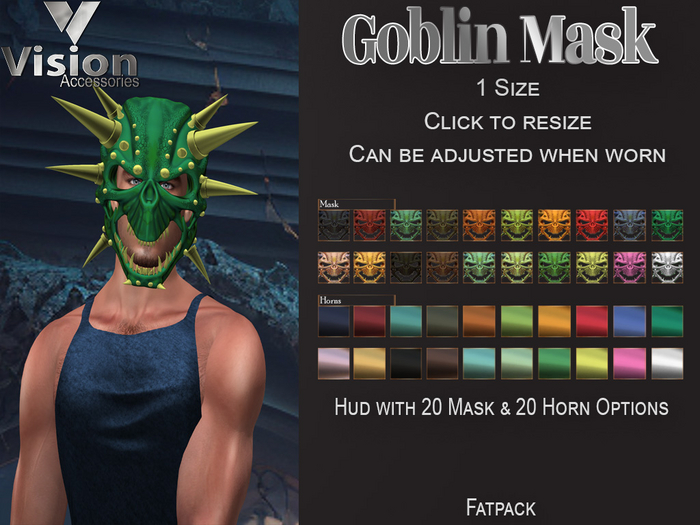 Vision Goblin Mask Fatpack