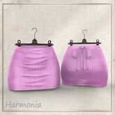 Pink Wool Skirt Belleza Freya