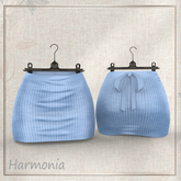 Sky Wool Skirt Inithium Kupra