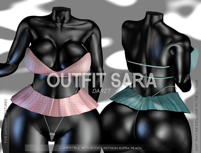 l DARZT l SARA OUTFIT I FATPACK I PEACH & INITHIUM