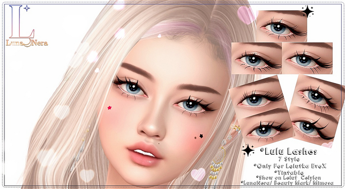 [LunaNera]Lulu Lashes Evo X