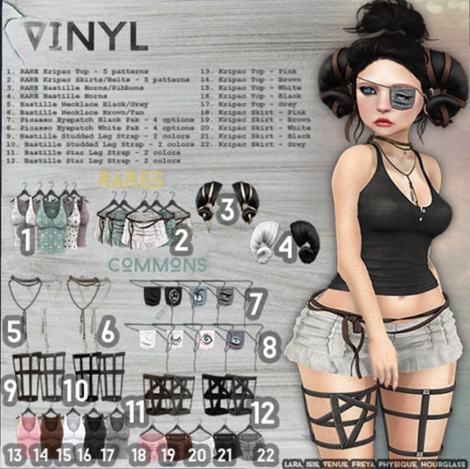 Vinyl - Kripac Top Pak MAITREYA BLACK COMMON