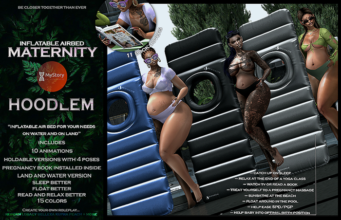 Hoodlem - Maternity Inflatable AirBed